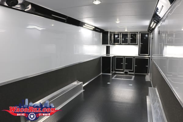 30' X-Height Black-Out Auto Master Race Trailer @ Wacobill! 