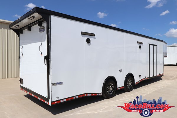 36' Gooseneck Race Trailer @ Wacobill.com 