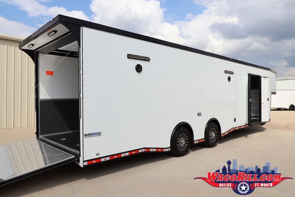 38' Gooseneck Race Trailer @ Wacobill.com