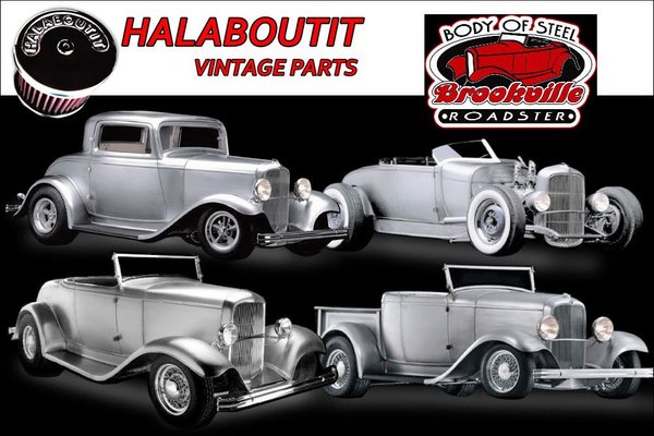 BROOKVILLE ROADSTER .. the original body of STEEL ! 