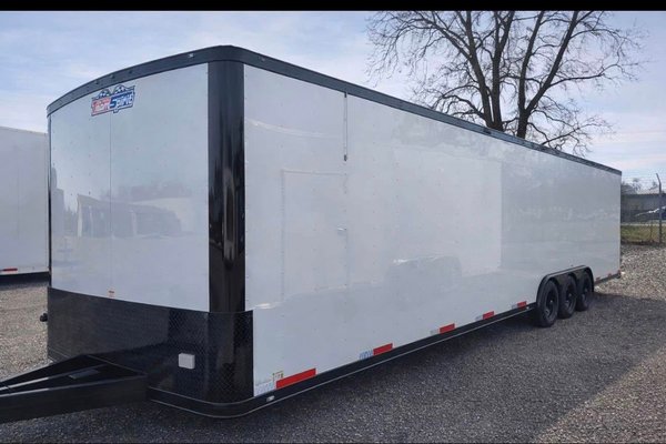 Team Spirit Enclosed Race Car Trailer - Clean 8.5x28 - Ramp  for Sale $26,000 