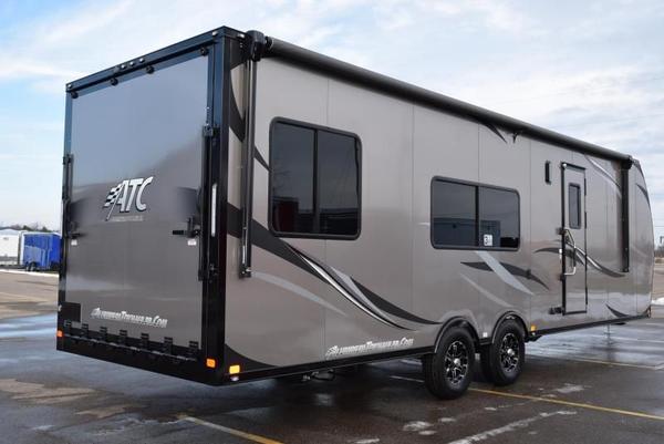 2021 ATC ALL ALUMINUM 8.5x29 TOY HAULER w/ FRONT BEDROOM for Sale $60,995