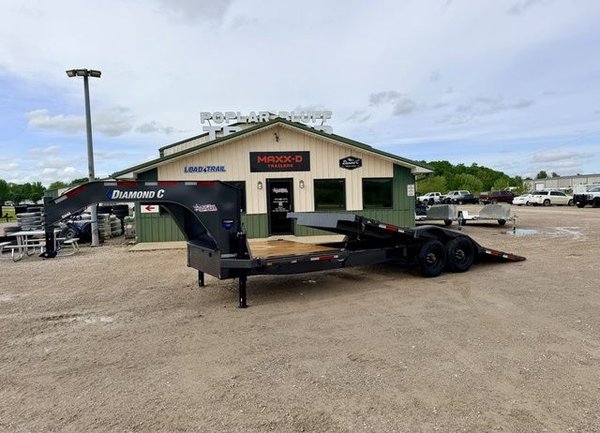 2026 Diamond C HXD210GN  24' X 102" Gooseneck Tilt  for Sale $24,998 