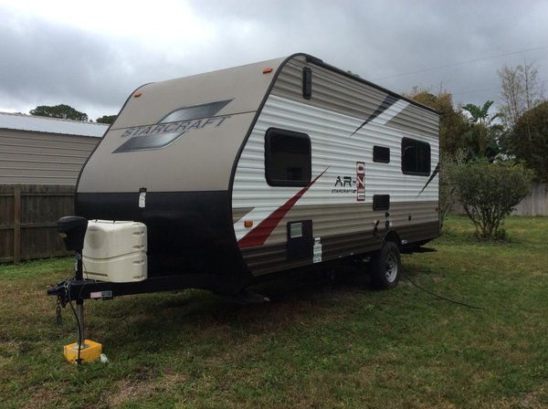 2017 Starcraft AR-One 17 ft toy hauler for Sale $19,900