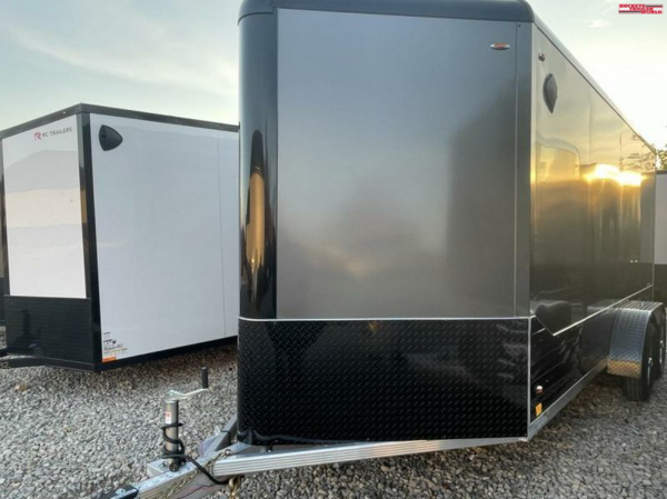 Legend Trailers 7x19 Deluxe V-Nose 6" Extra Height Blac  for Sale $11,899 