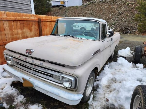 1962 Ford F-100  for Sale $9,995 