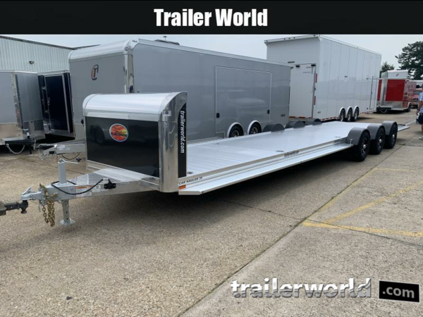 2025 Sundowner 35' Open Aluminum 2 Car Hauler Trailer