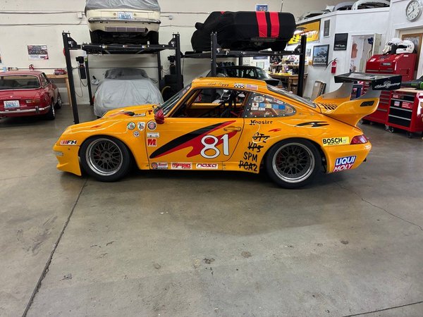 1972 3.8 liter Porsche wide body race car and trailer  for Sale $59,950 