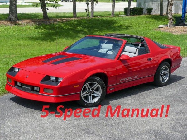 1987 Chevrolet Camaro IROC-Z  for Sale $29,995 