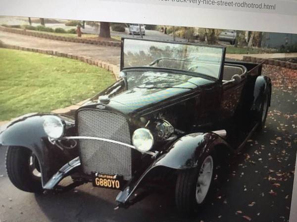 1933 Chevrolet Roadster Pick Up