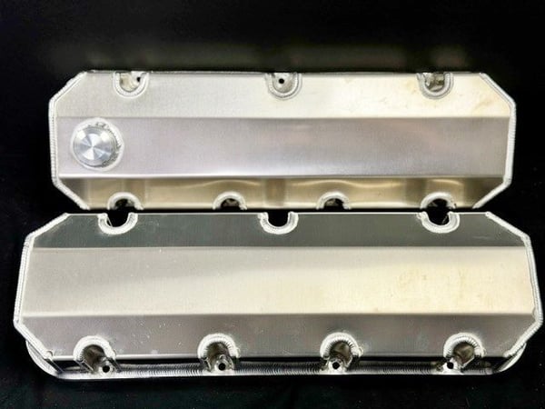 Williams Billet Rail Fabricated Valve Covers BB