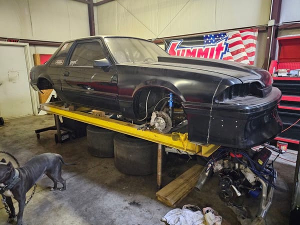1991 “ light weight “ Foxbody Drag Car   for Sale $12,500 