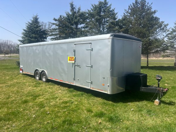 2014 28ft American Hauler Enclosed Trailer   for Sale $9,500 