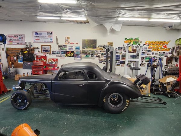 37 Chevy Pro Street Roller  for Sale $27,500 