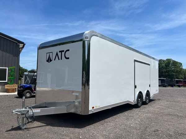 2025 ATC 8.5x24 10K CarHauler with Premium Escape Door  for Sale $23,499 