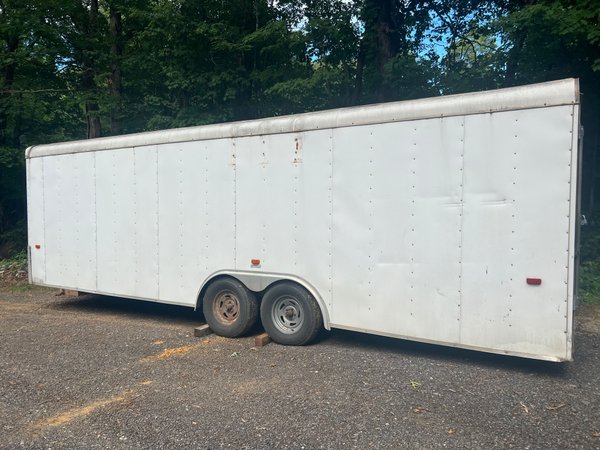 Enclosed 24 ft trailer