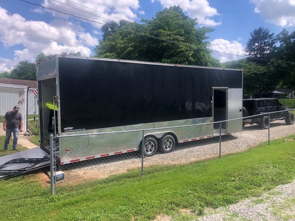 2015. 28 foot V nose freedom trailer extra tall  for Sale $22,500 