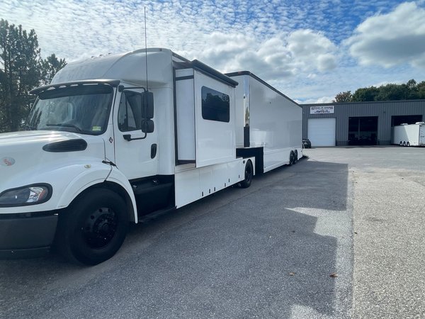 2012 Renegade Toterhome with 2013 Renegade Liftgate Trailer  