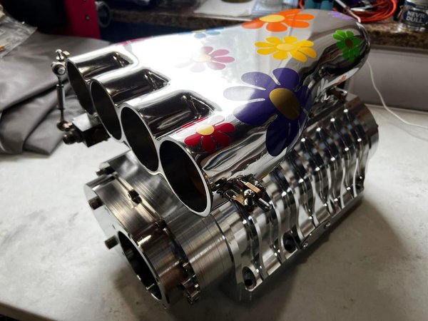 Art Chrisman/Dick Holt billet 6-71 blower  for Sale $6,500 