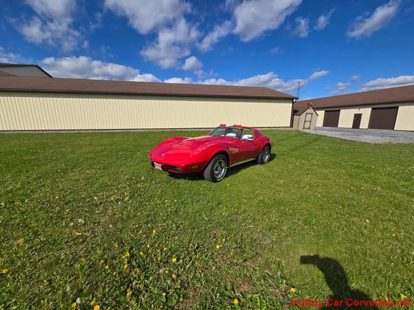 1976 Red Corvette 4spd  for Sale $24,000 