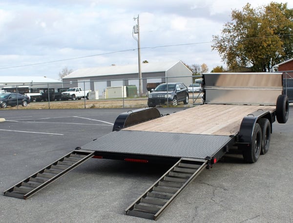 CLEARANCE SALE Used 2022 22 Flat Bed Utility Trailer 