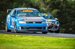 Two Pirelli World Challenge Volkswagen GLIs and Trailer