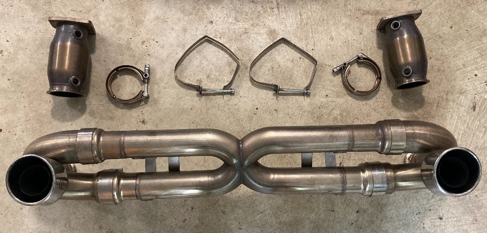 Engine - Exhaust - FS: 996TT Speedtech 2.5" X-Pipe Exhaust System - Used - 2001 to 2005 Porsche 911 - Cary, NC 27511, United States