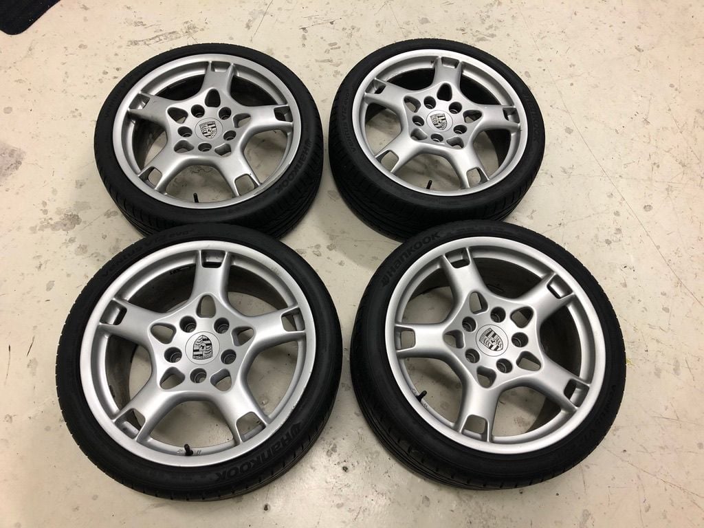 Wheels and Tires/Axles - 997 Carrera S 19” Wheels Lobster Fork OEM with Like New Tires - $1,600 - Used - 2005 to 2012 Porsche Carrera - Astoria, NY 11102, United States