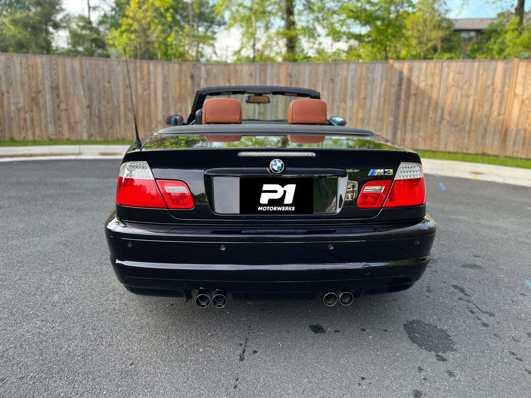 2004 BMW M3 - LOW MILEAGE 2004 e46 M3 Convertible -- Black on Cinnamon, 24K Miles and 2 Owners - Used - VIN WBSBR93414PK06483 - 24,500 Miles - 6 cyl - 2WD - Automatic - Convertible - Black - Fairfax, VA 22030, United States
