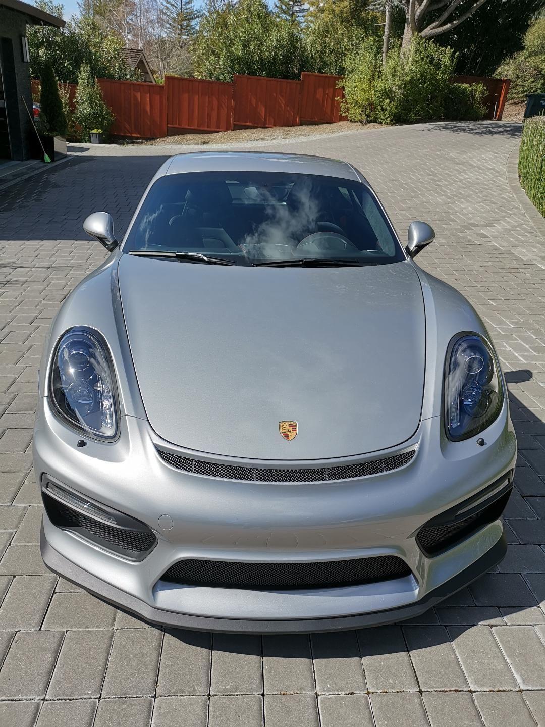 2016 Porsche Cayman GT4 - 2016 Garage Queen, low miles, GT Silver Cayman GT4 - Used - VIN WP0AB2A89GK191640 - 3,500 Miles - Manual - Menlo Park, CA 94025, United States