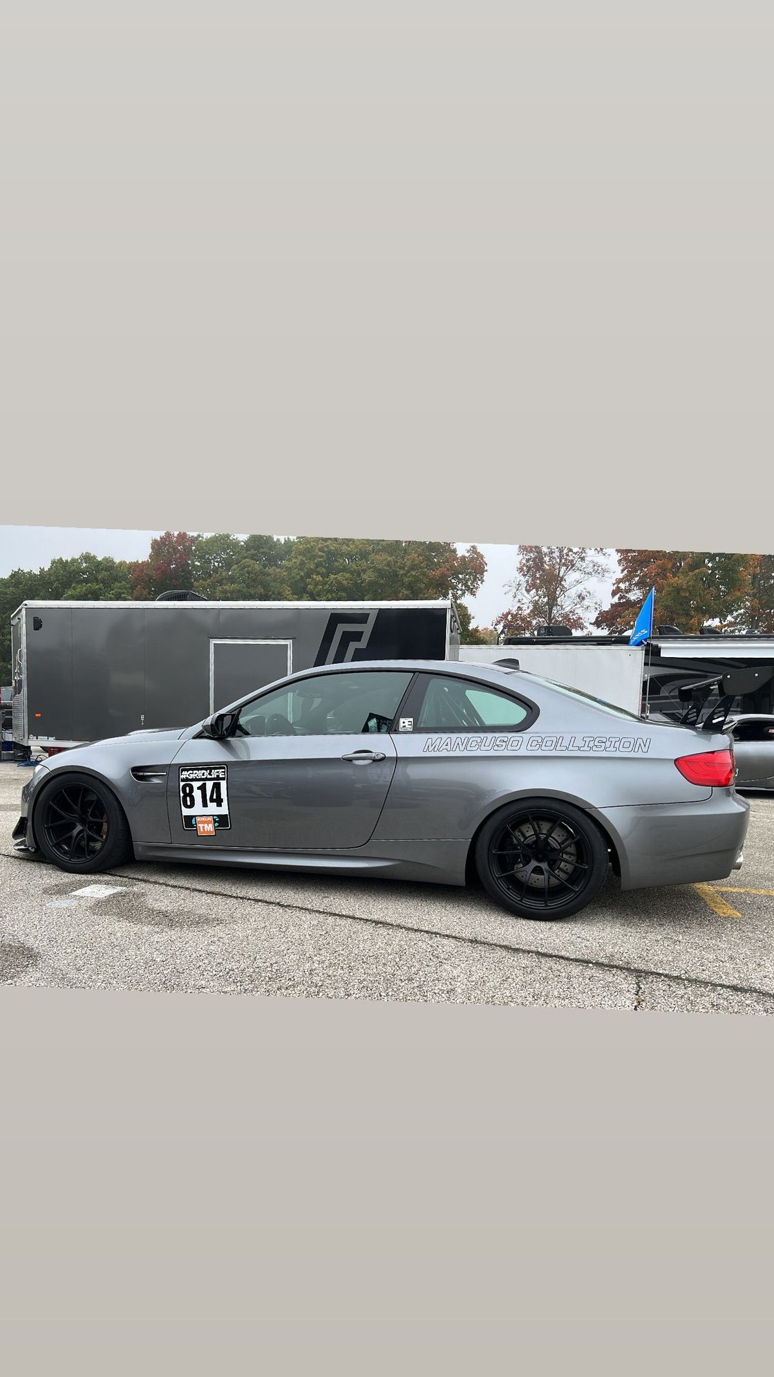 2009 BMW M3 - 2009 BMW M3 Dct *Streetable track car* - Used - VIN WBSWD93549P362081 - 75,511 Miles - 8 cyl - 2WD - Automatic - Coupe - Gray - Glenview, IL 60026, United States