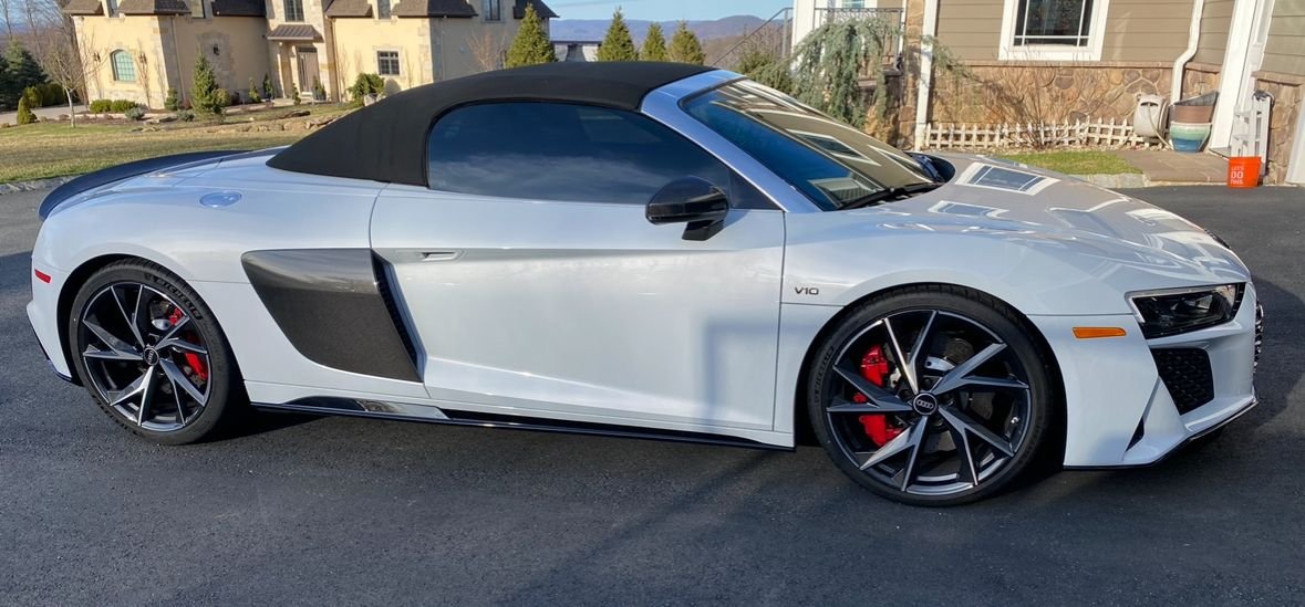 2022 Audi R8 - 2022 Audi R8 Performance RWD convertible - Used - VIN WUACECFX9N7900515 - 4,500 Miles - 10 cyl - 2WD - Automatic - Convertible - Gray - Sparta, NJ 07871, United States