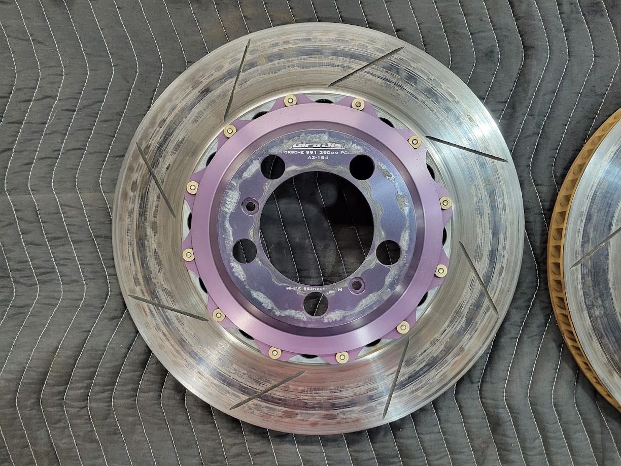 Brakes - GiroDisc Steel Brake Rotor Replacement for PCCB - 991 GT3, GT3 RS, GT2 RS - Full Set - Used - 2012 to 2021 Porsche 911 - Columbus, OH 43228, United States