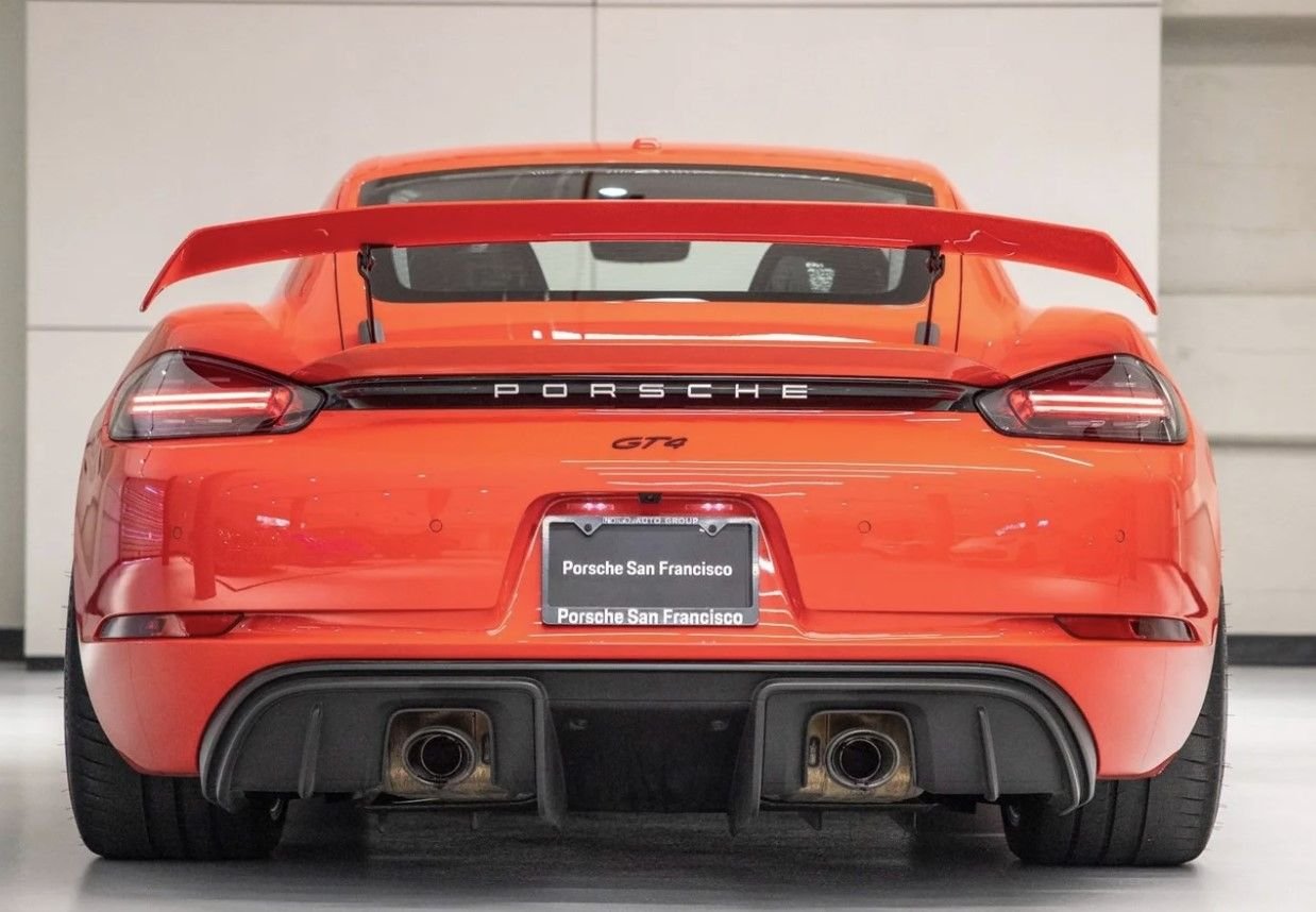 2022 Porsche 718 - 2022 PORSCHE GT4 (BUCKET SEATS & CPO) - Used - VIN WP0AC2A8XNS275401 - 2,999 Miles - 6 cyl - 2WD - Manual - Coupe - Red - San Francisco, CA 94103, United States