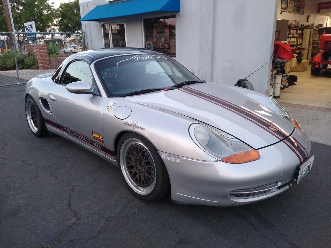 2002 Porsche Boxster - 2002 Boxster-S Street legal track/day car. - Used - VIN WP0CB29802U663690 - 102,000 Miles - 6 cyl - 2WD - Manual - Convertible - Silver - San Diego, CA 9213, United States