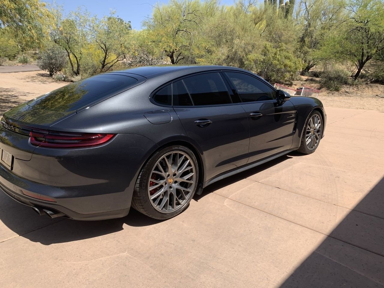 2017 Porsche Panamera - Porsche Panamera Turbo CPO 2017 - Used - VIN WP0AF2A74HL152335 - 33,500 Miles - 8 cyl - 4WD - Automatic - Sedan - Gray - Scottsdale, AZ 85255, United States