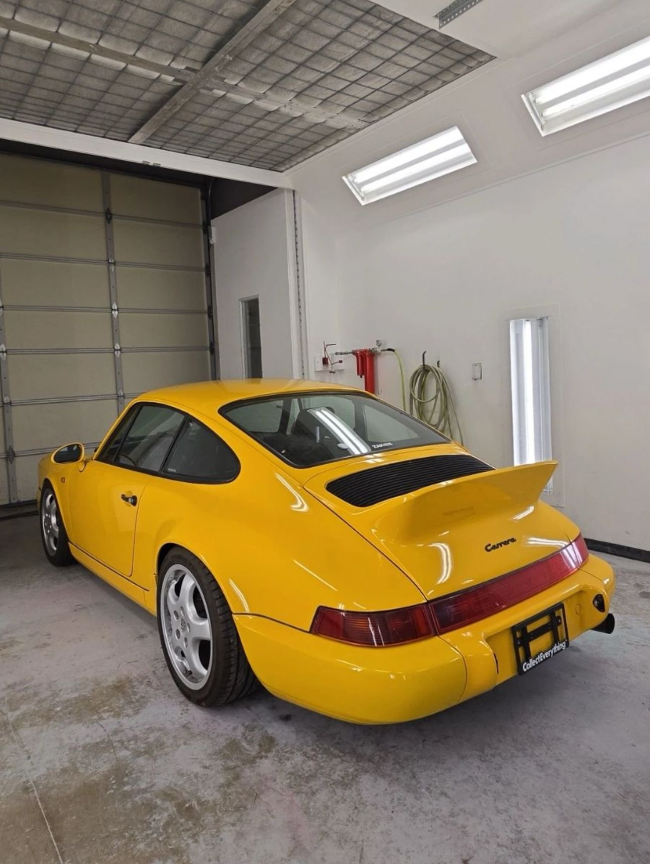 1992 Porsche 911 - 964 Manual Coupe -Japanese Import (Slicktop) - Used - VIN WP0ZZZ96ZMS430411 - 48,000 Miles - 6 cyl - 2WD - Manual - Coupe - Yellow - Seattle, WA 98104, United States