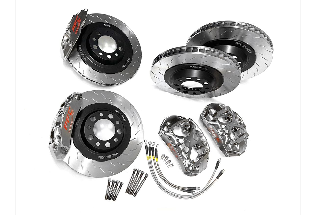 Brakes - Cup Challenge 380/380mm PFC Brake Kit for 991.1/991.2/981/718 GT and Turbo/Turbo S - New - 2013 to 2019 Porsche All Models - Lee's Summit, MO 64064, United States