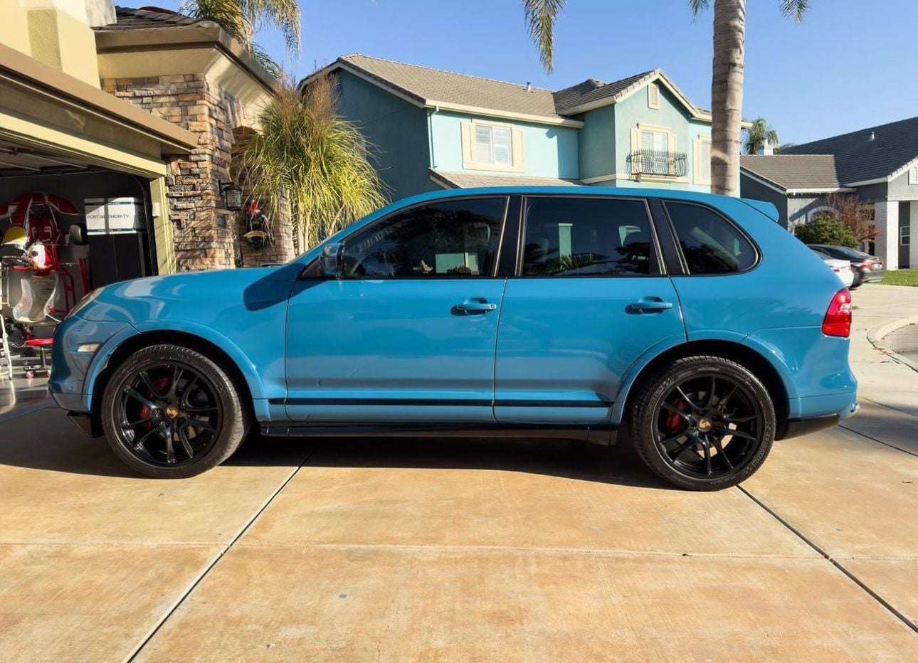 2010 Porsche Cayenne - 2010 Porsche Cayenne GTS Wrapped in Oslo Blue - Used - VIN WP1AD2AP8ALA61403 - 103,000 Miles - AWD - Automatic - SUV - Blue - Los Banos, CA 93635, United States