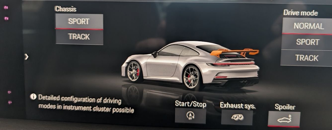 PCM car graphic 992 GT3