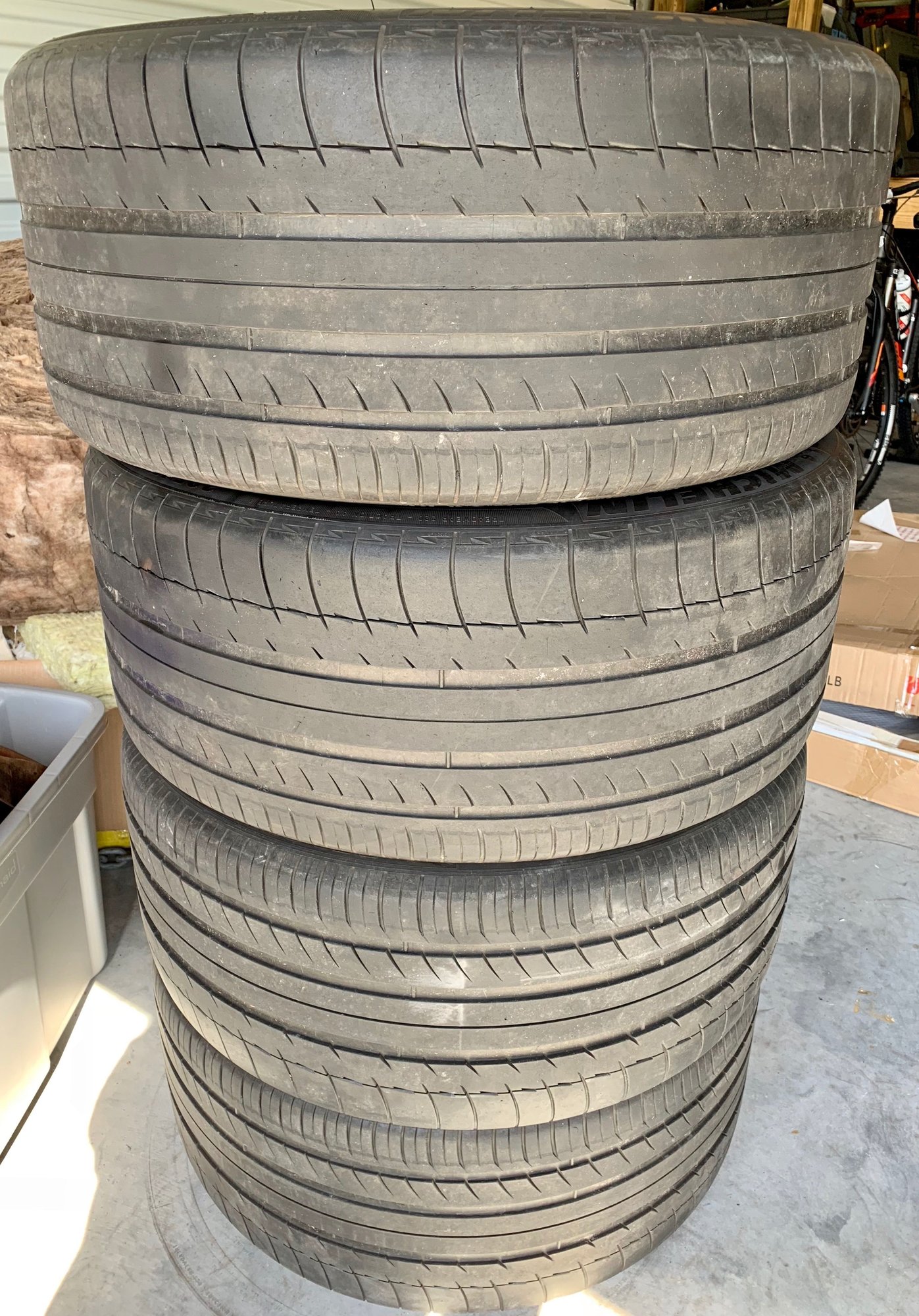 Wheels and Tires/Axles - FS: (4) Vossen 21" x 11" Hybrid Forged VFS-1 5x130 Matte Graphite 21x11 - Used - 2004 to 2018 Porsche Cayenne - Estero, FL 33928, United States