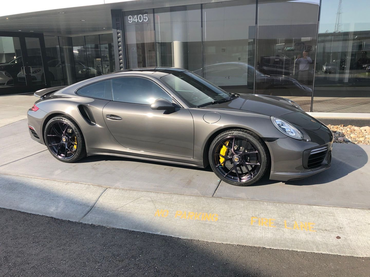 Wheels and Tires/Axles - Porsche BBS FI-R Wheels 20x9 ET52 & 20x12 ET44 Center Lock Custom Brushed Finish - Used - 2013 to 2019 Porsche 911 - Lees Summit, MO 64064, United States