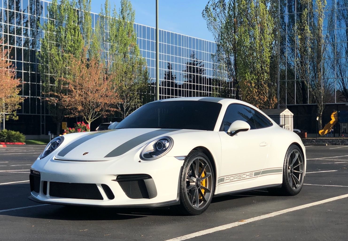 2019 Porsche GT3 - GT3 Touring w/ run-in miles - New - VIN WP0AC2A94KS149085 - 750 Miles - 6 cyl - 2WD - Manual - Coupe - White - Seattle, WA 98116, United States