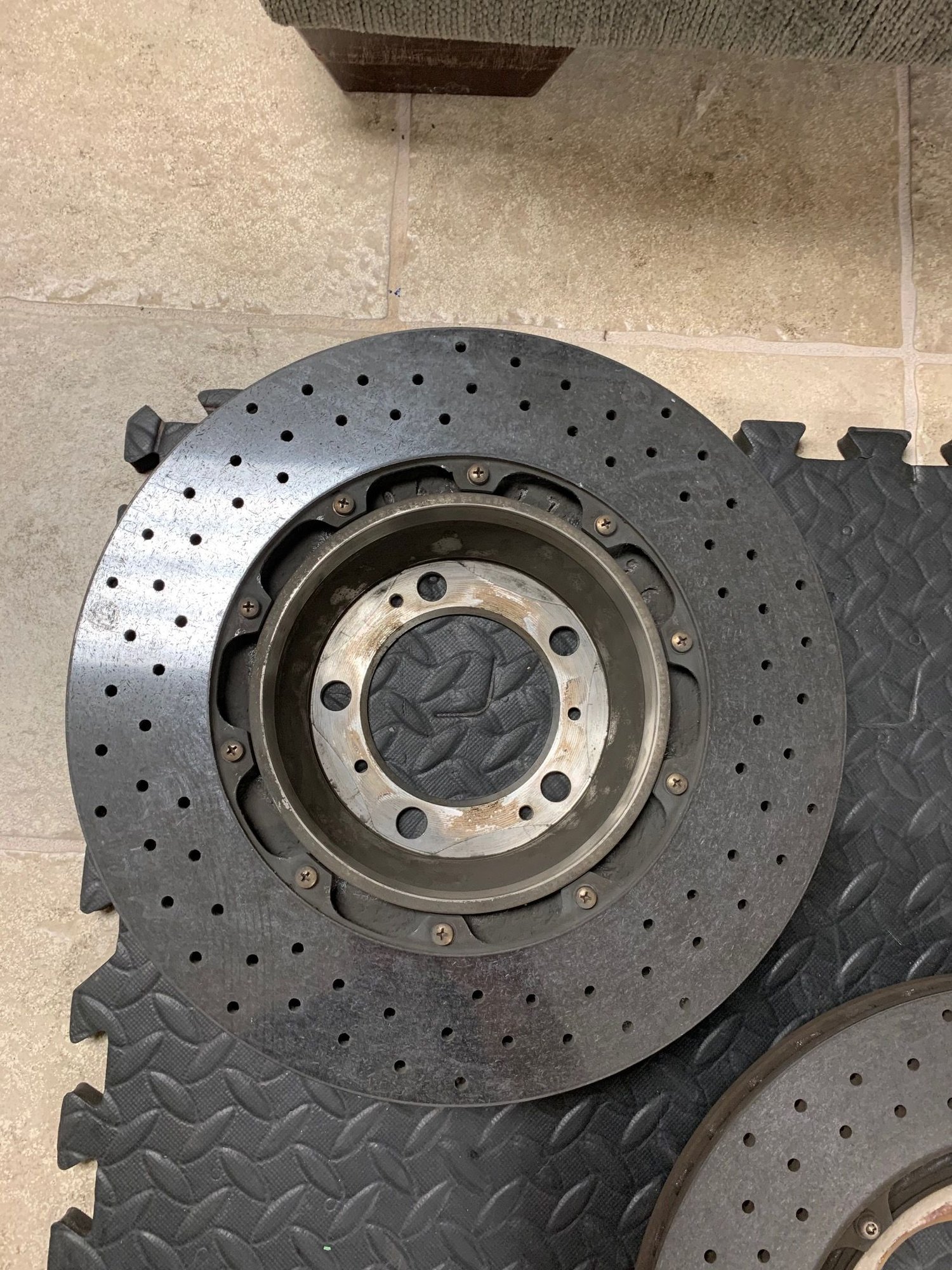 Brakes - Two 996/997 350MM PCCB Rear Left Rotors No chips or surface issues - $1500 each - Used - 0  All Models - Palos Heights, IL 60463, United States