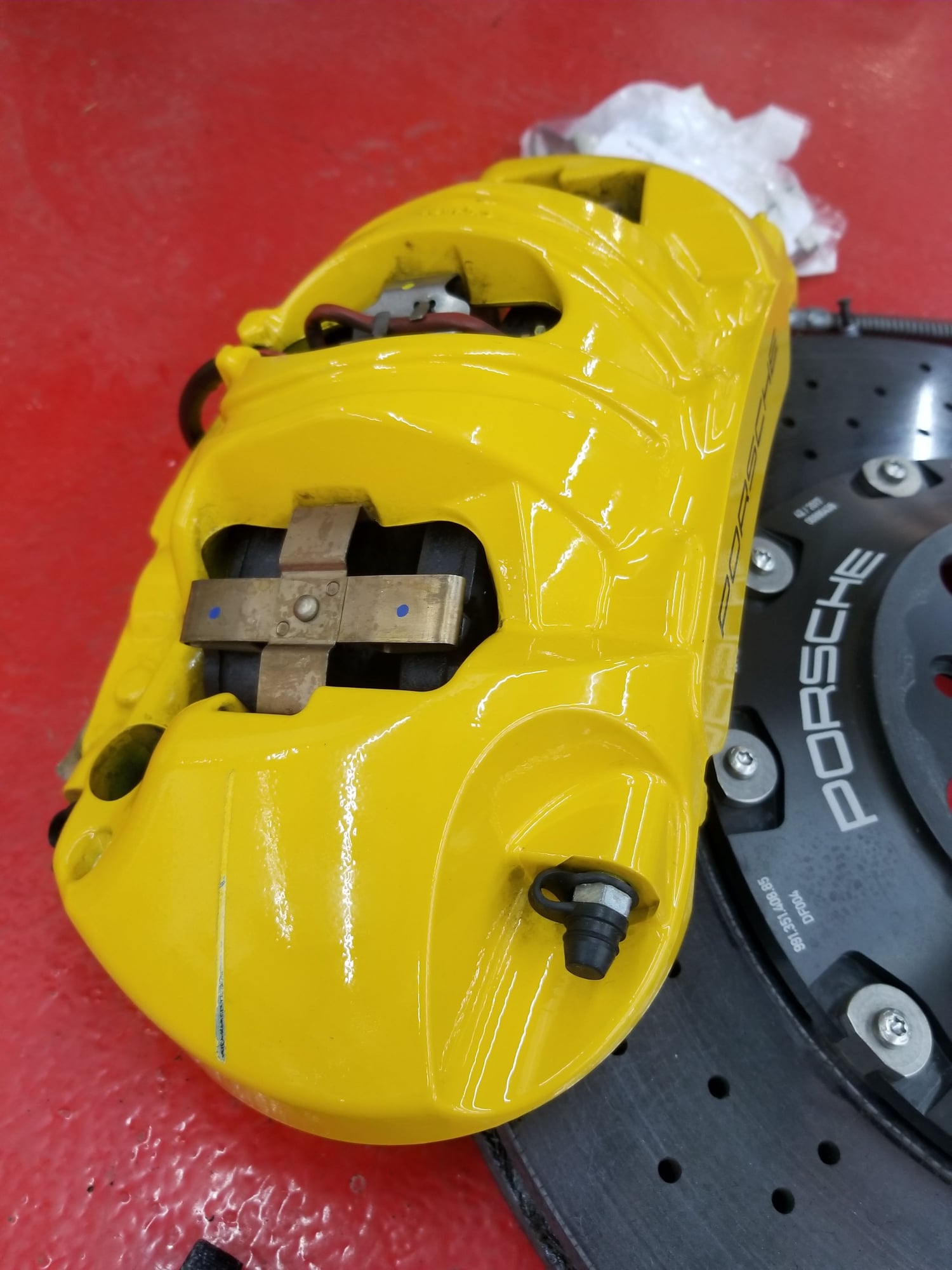Brakes - Used 991.2 GT3 PCCB brakes and calipers - Used - 2014 to 2019 Porsche GT3 - Atlanta, GA 30309, United States