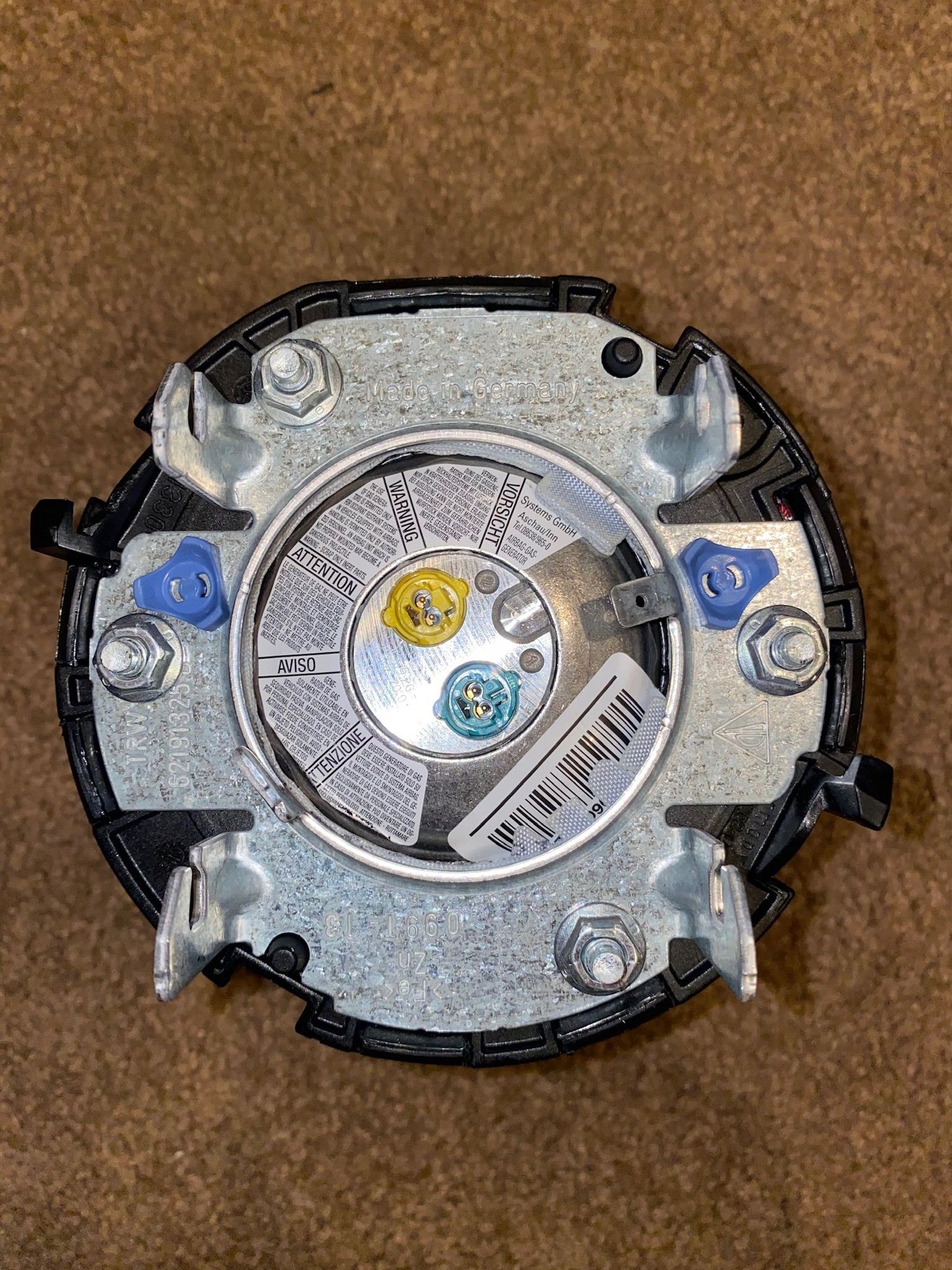 Interior/Upholstery - Multifunction steering wheel with airbag for PDK - Used - 2013 to 2016 Porsche 911 - Fort Myers, FL 33919, United States