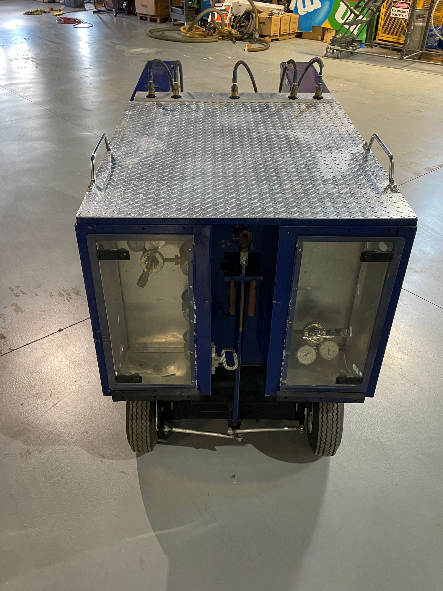 Miscellaneous - Pit Cart with Lista Tool Box, Integrated Nitrogen System, Storage - Used - 1972 to 2023 Porsche All Models - Suffolk, VA 23434, United States