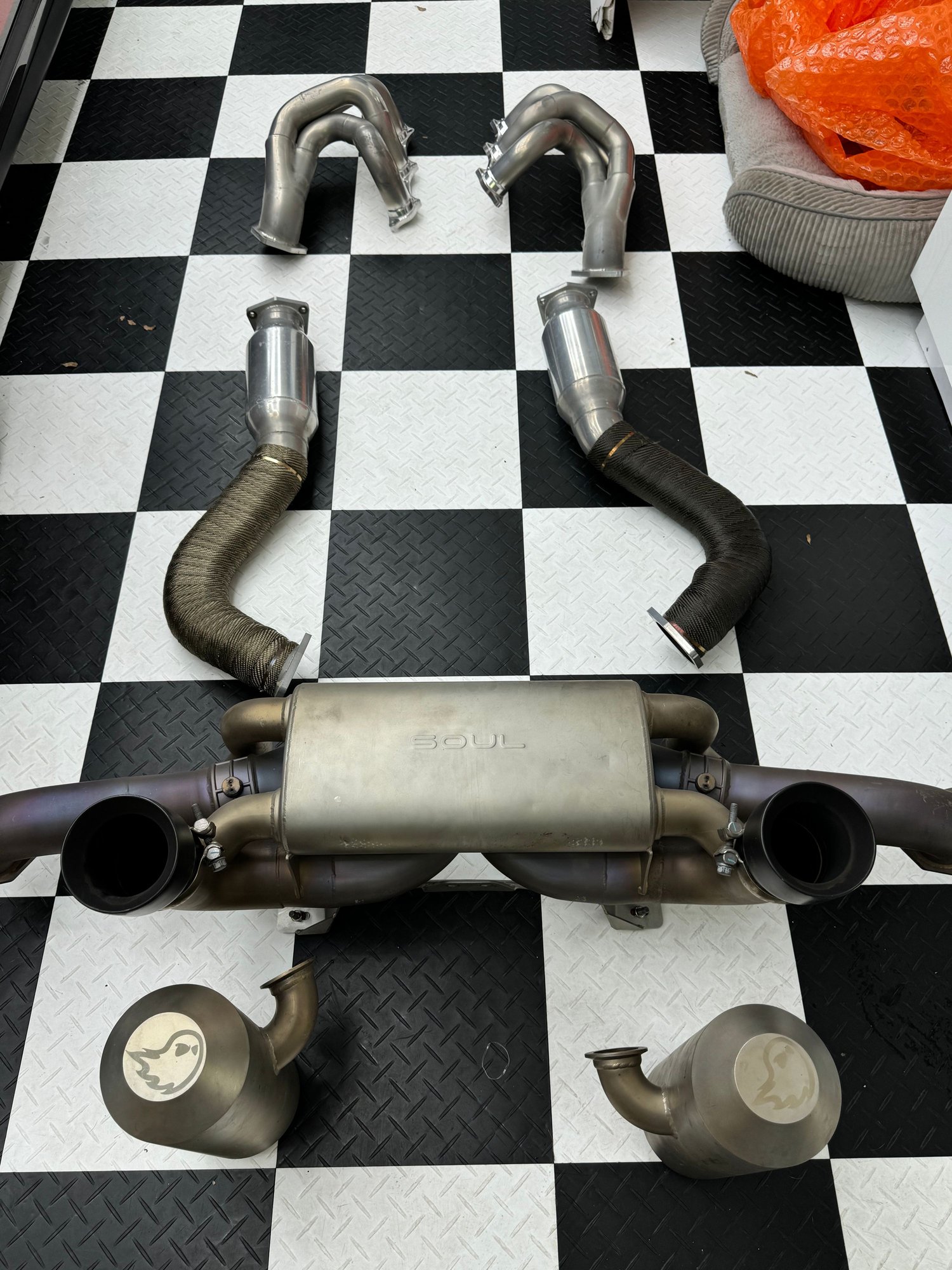 Engine - Exhaust - Full GT4 RS Soul Performance Performance Package | Headers, Over Axel Pipes, Muffler - Used - -1 to 2025  All Models - Miami, FL 33166, United States