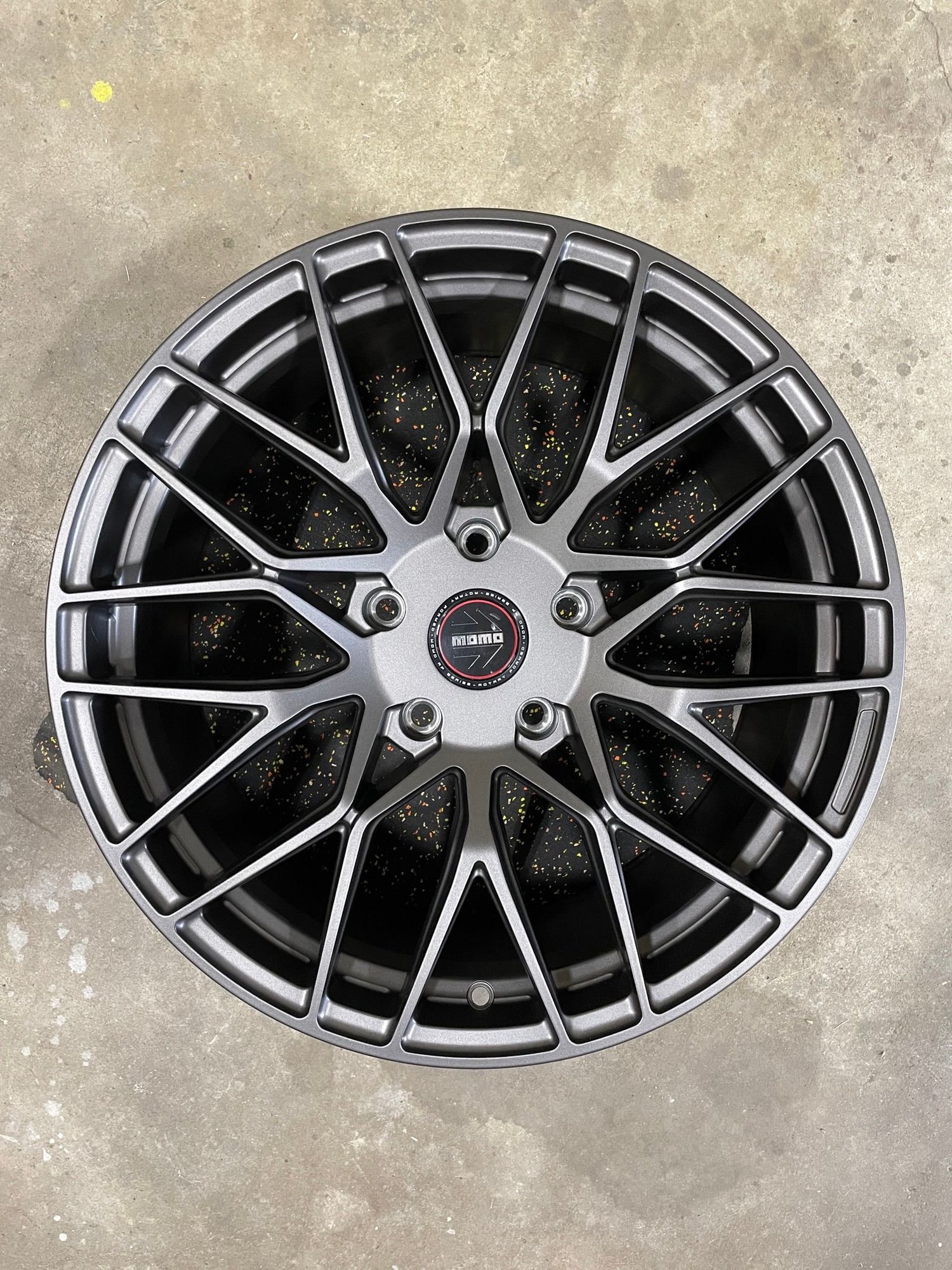 Wheels and Tires/Axles - Set of 4 19x9 Momo Catania Wheels (Anthracite) - NEW in box - New - 0  All Models - Sun Prairie, WI 53590, United States