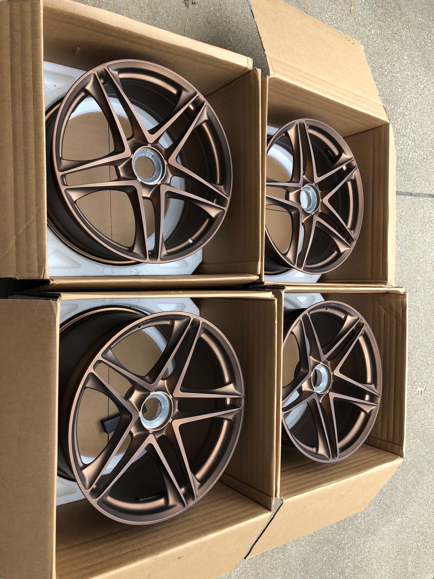 Wheels and Tires/Axles - HRE P207 Forged Monoblok Frozen Bronze - Used - 2018 to 2019 Porsche 911 - Dallas, TX 75038, United States